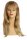 long, blond wig, length 50 cm