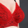 "Olivia" Transwonder BH Spitze hot red